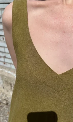 Tawny Pipit Jumpsuit - Golden Moss
