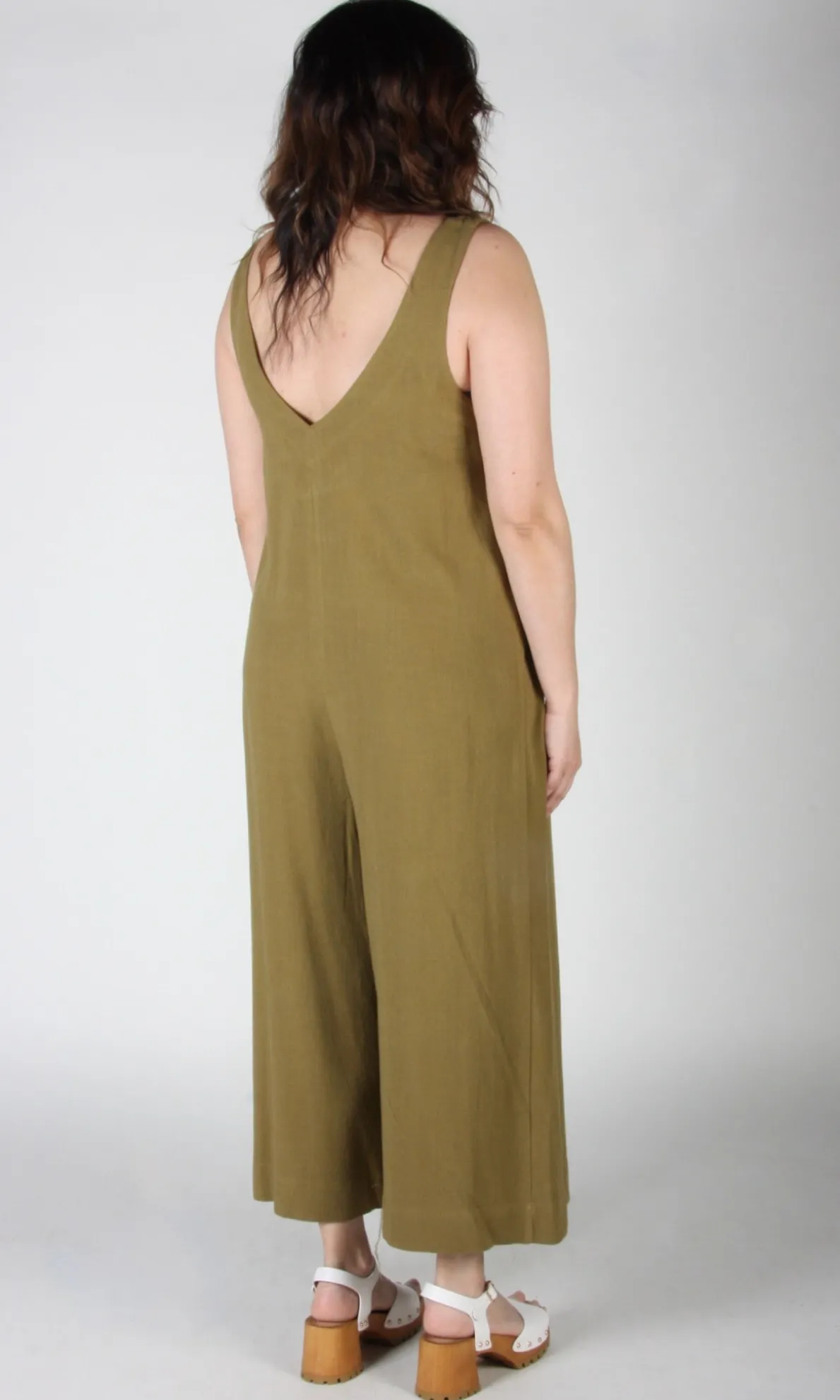 Tawny Pipit Jumpsuit - Golden Moss