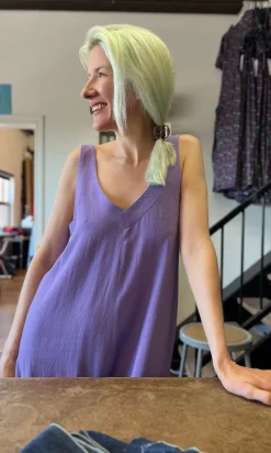 Tawny Pipit Jumpsuit - Lilac