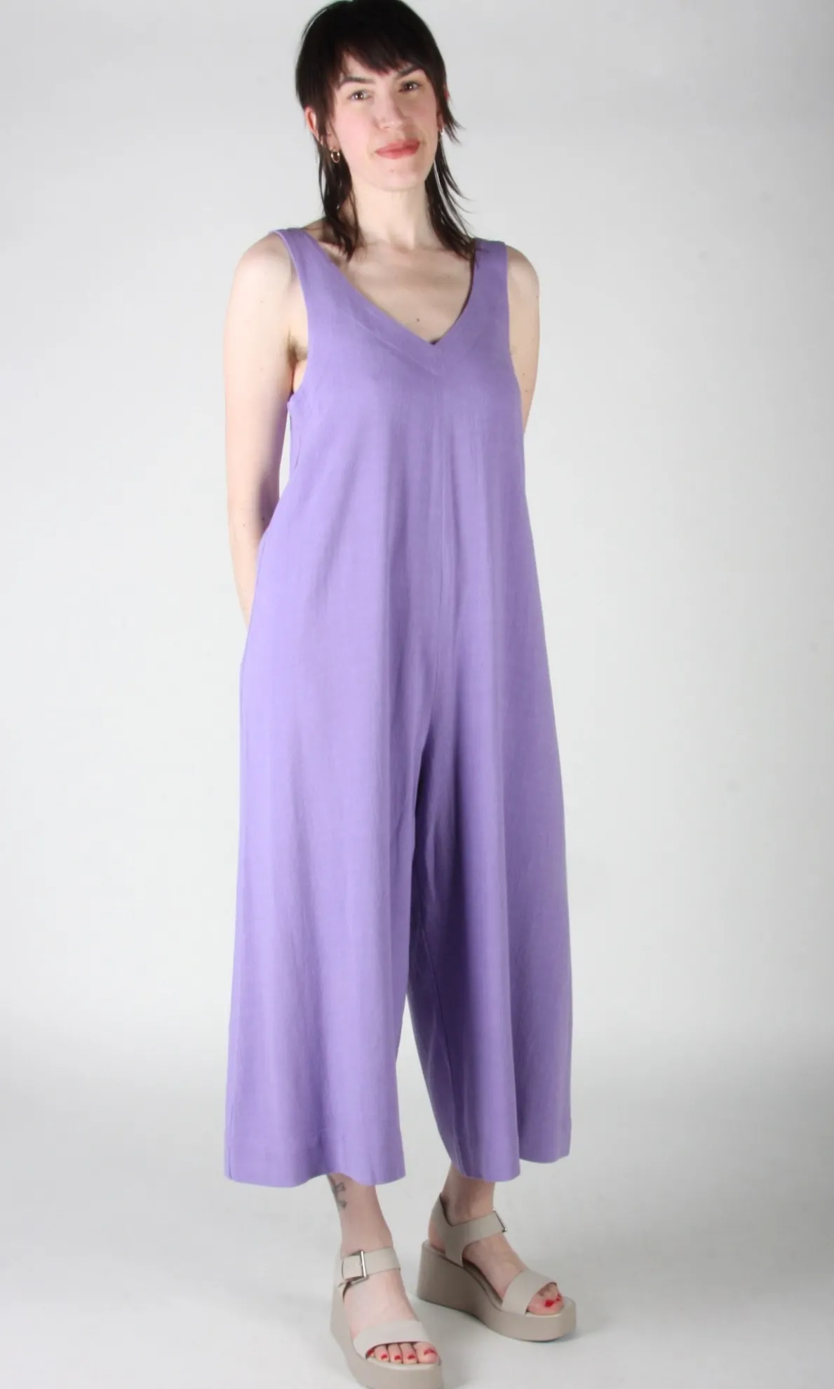 Tawny Pipit Jumpsuit - Lilac