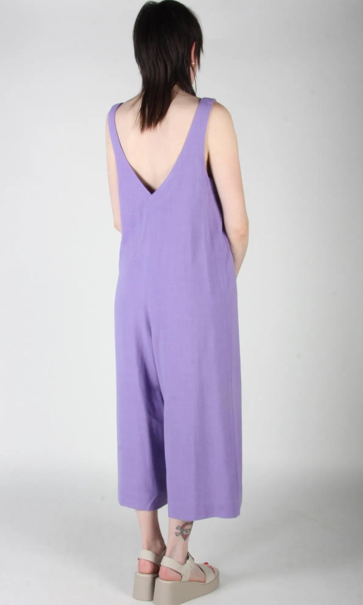 Tawny Pipit Jumpsuit - Lilac