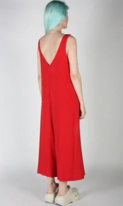 Tawny Pipit Jumpsuit - Red