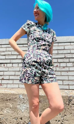 Teeter Bob Romper - Honeysuckle