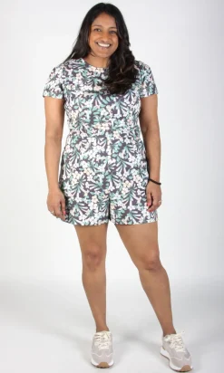 Teeter Bob Romper - Honeysuckle