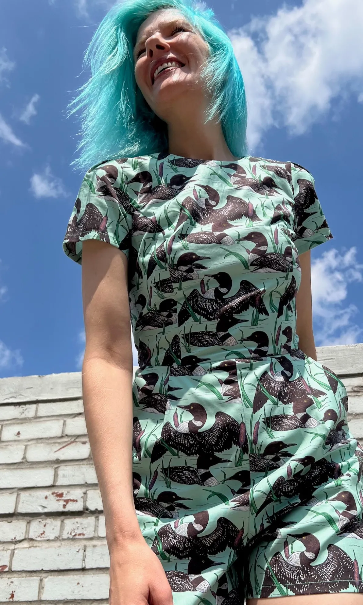 Teeter Bob Romper - Loons