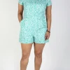 Teeter Bob Romper - Tendril Traces