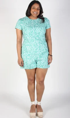 Teeter Bob Romper - Tendril Traces