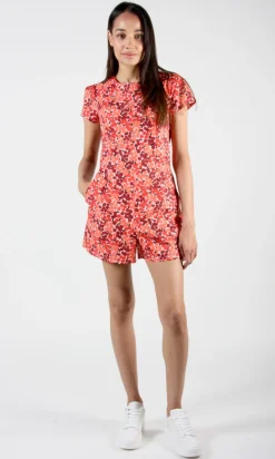 Teeter-Bob Romper - Sour Cherry