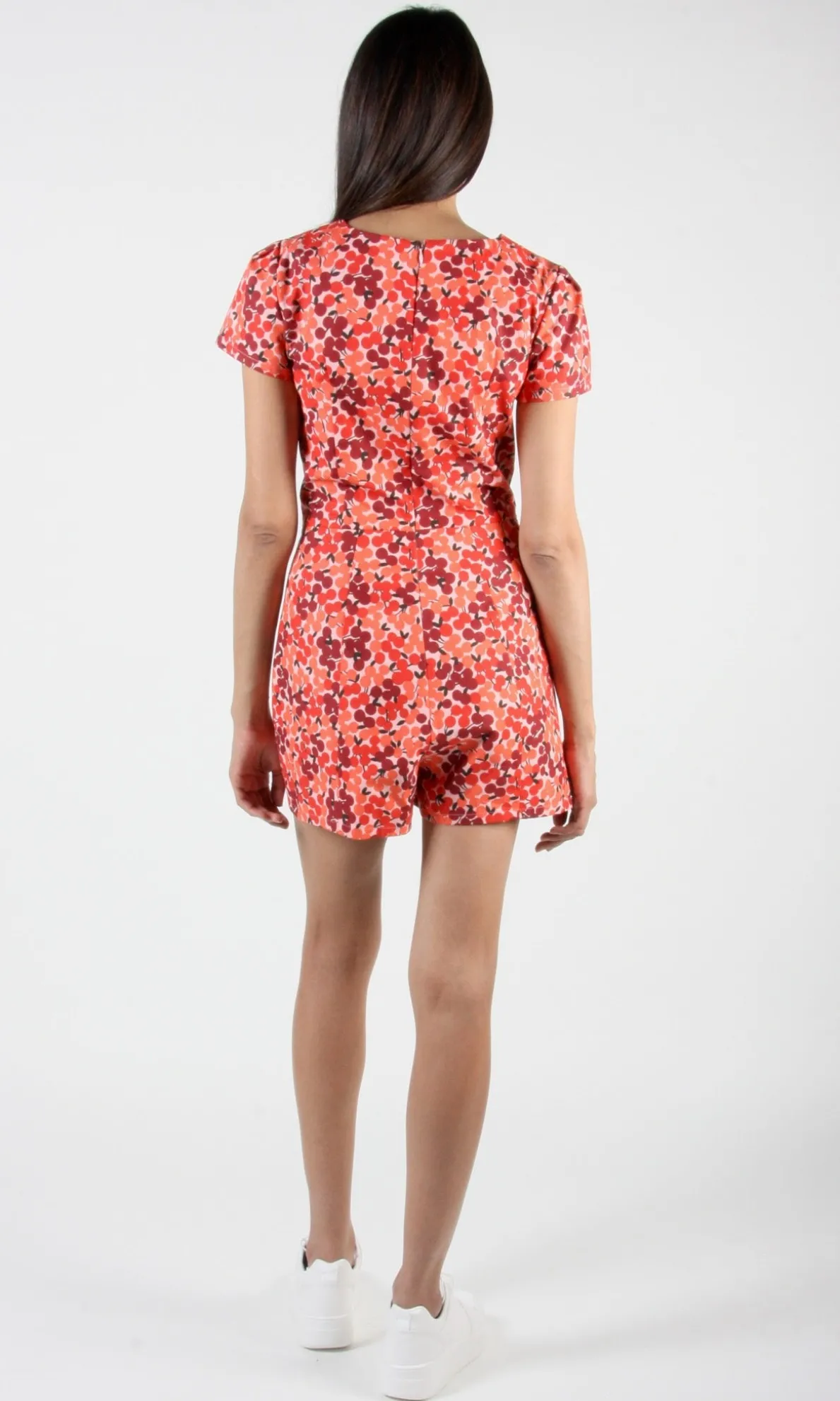 Teeter-Bob Romper - Sour Cherry