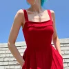 Thornbill Dress - Red
