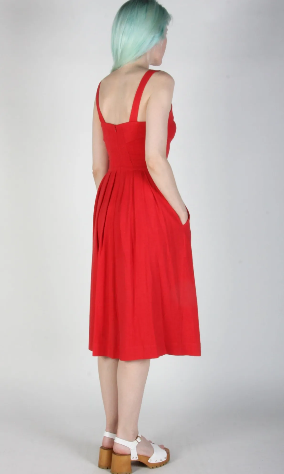 Thornbill Dress - Red
