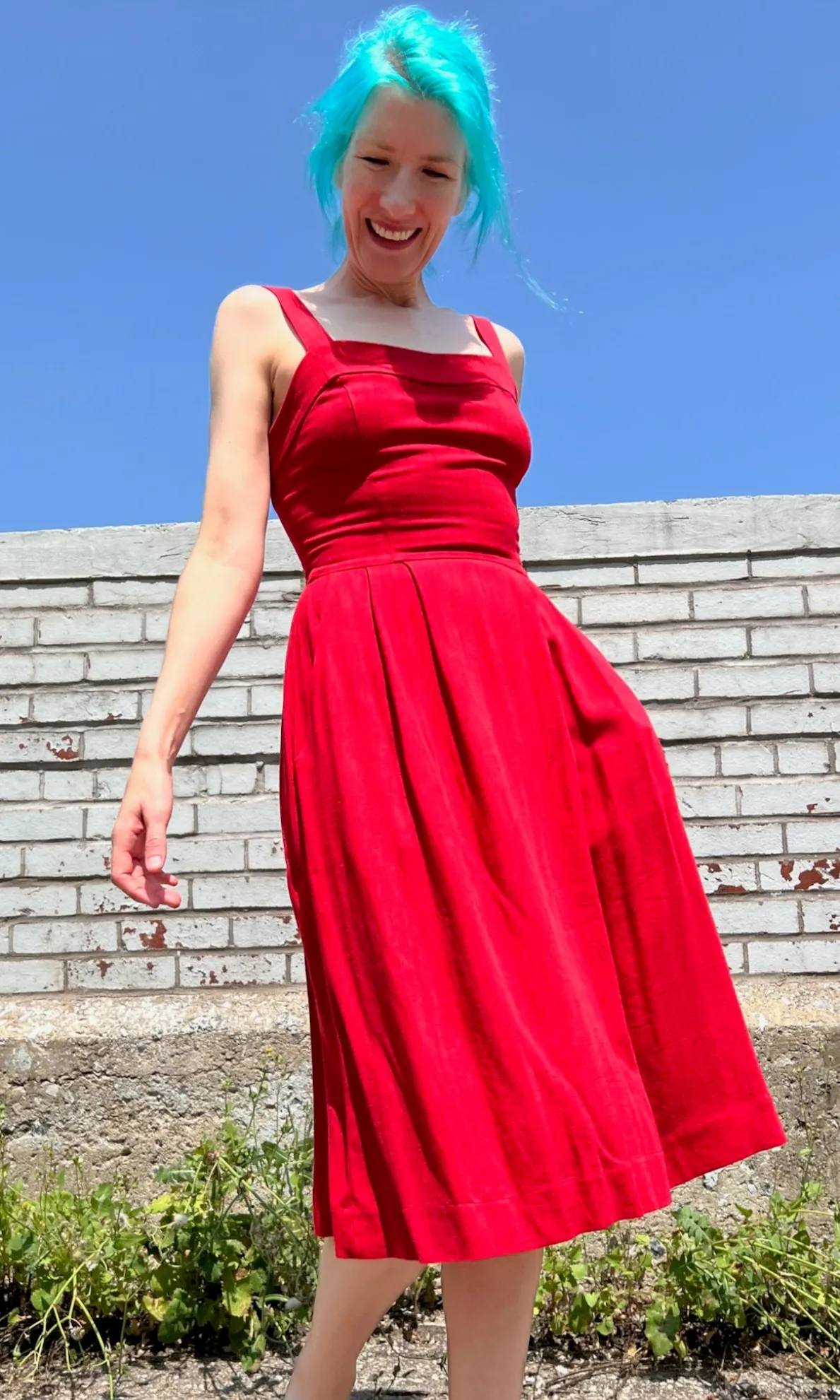 Thornbill Dress - Red