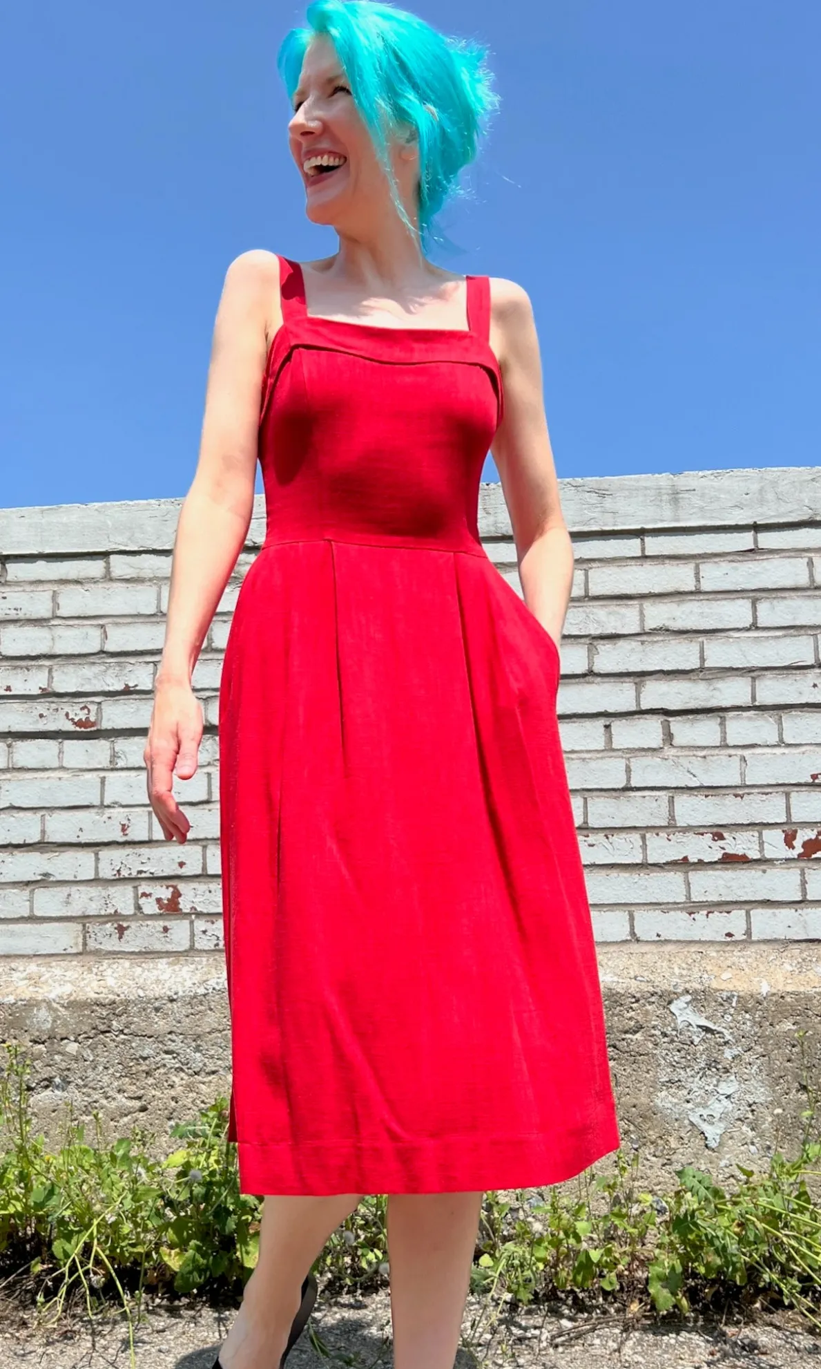 Thornbill Dress - Red