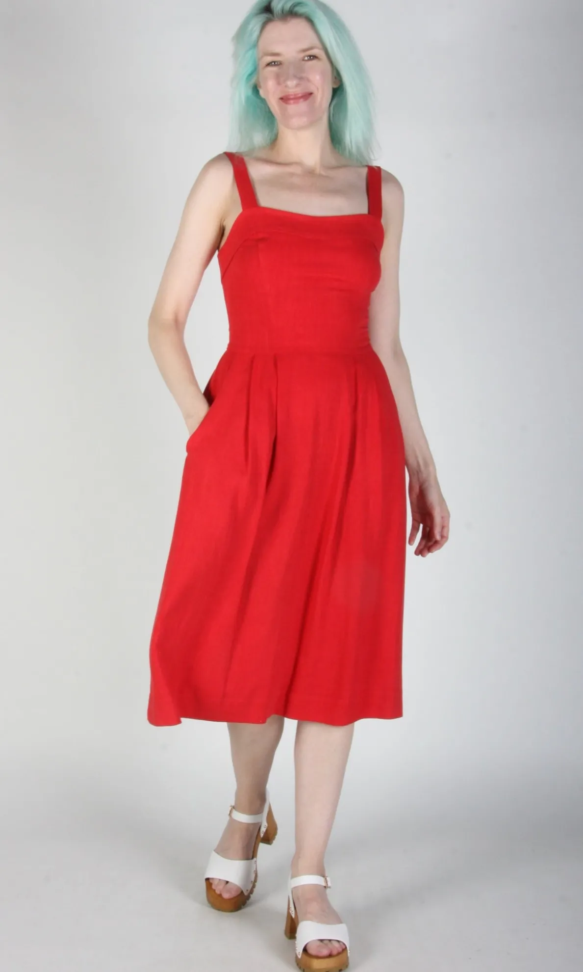 Thornbill Dress - Red