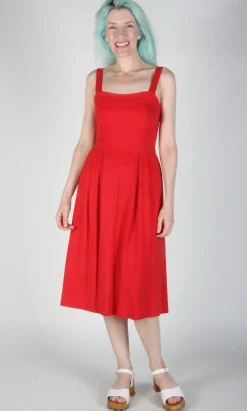 Thornbill Dress - Red