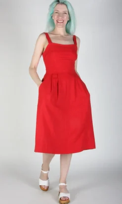 Thornbill Dress - Red