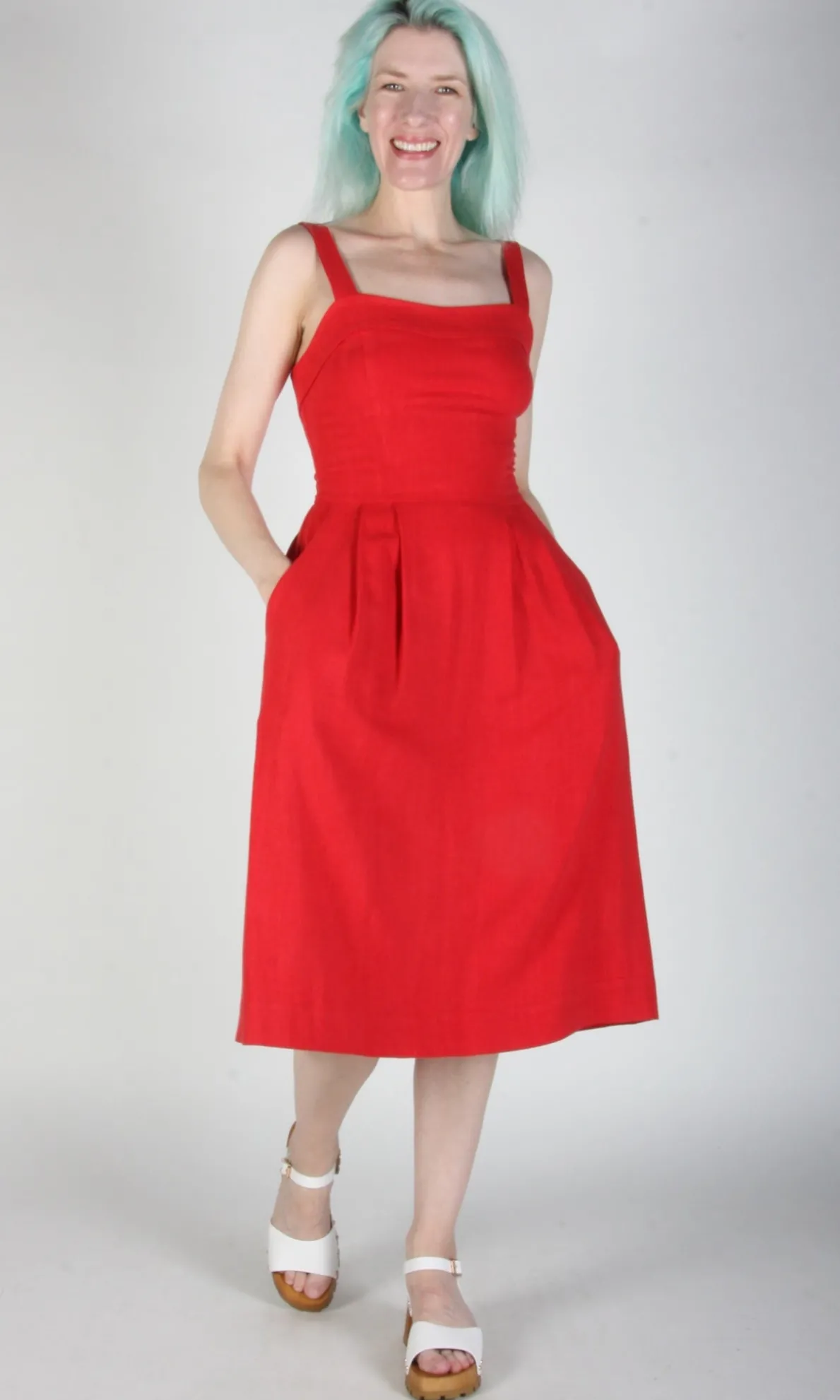 Thornbill Dress - Red