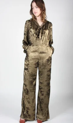 Thrasher Jumpsuit - Crushed Gold