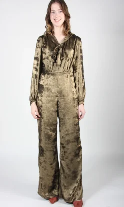 Thrasher Jumpsuit - Crushed Gold