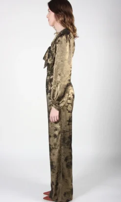 Thrasher Jumpsuit - Crushed Gold