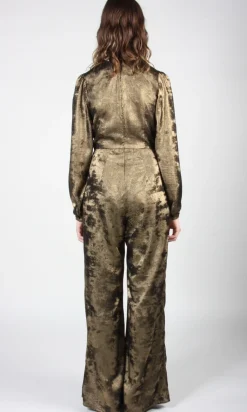 Thrasher Jumpsuit - Crushed Gold