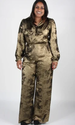 Thrasher Jumpsuit - Crushed Gold