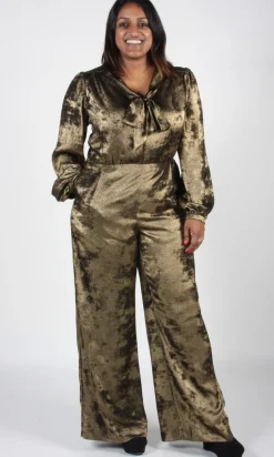 Thrasher Jumpsuit - Crushed Gold