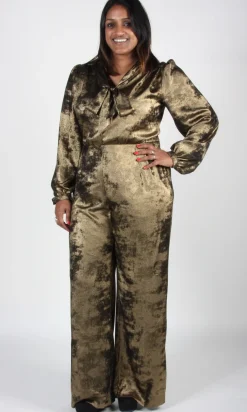 Thrasher Jumpsuit - Crushed Gold