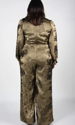 Thrasher Jumpsuit - Crushed Gold