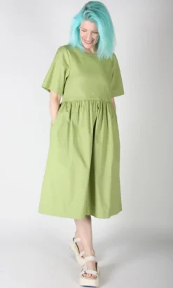 Tiger Shrike Dress - Avocado