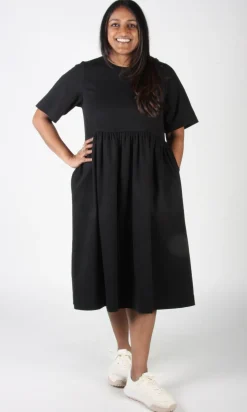 Tiger Shrike Dress - Black