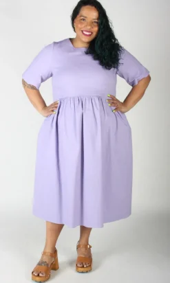 Tiger Shrike Dress - Iris