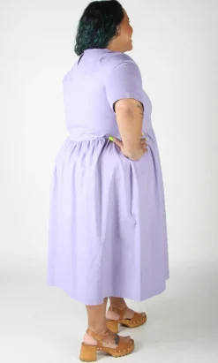 Tiger Shrike Dress - Iris