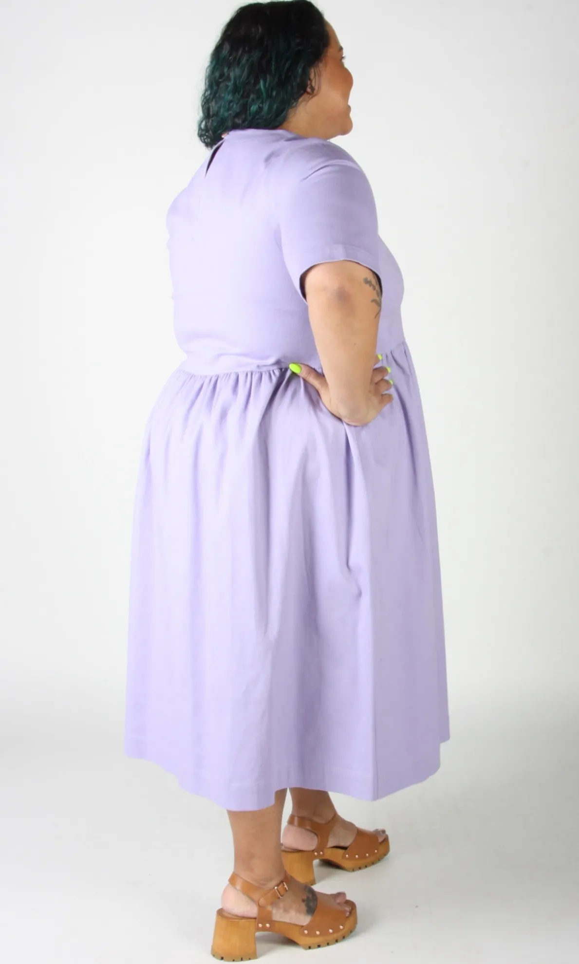 Tiger Shrike Dress - Iris