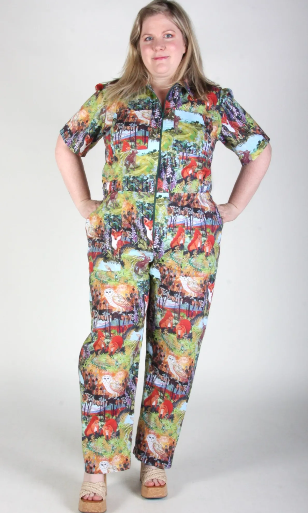 Twillick Jumpsuit - Hedgerow