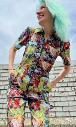 Twillick Jumpsuit - Hedgerow