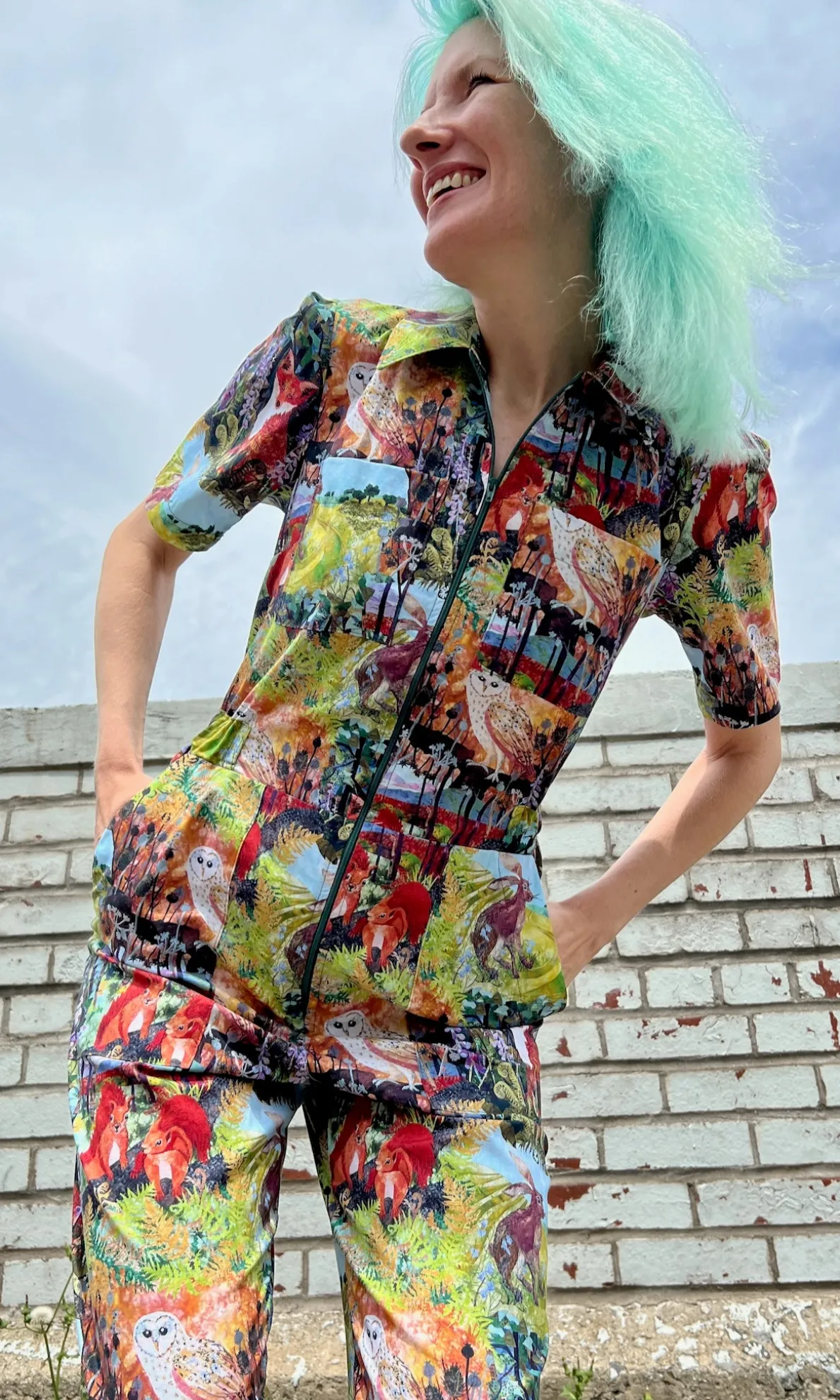 Twillick Jumpsuit - Hedgerow