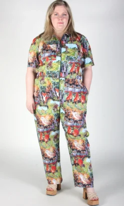 Twillick Jumpsuit - Hedgerow
