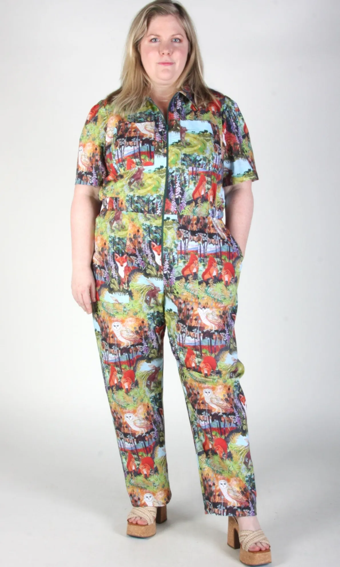 Twillick Jumpsuit - Hedgerow