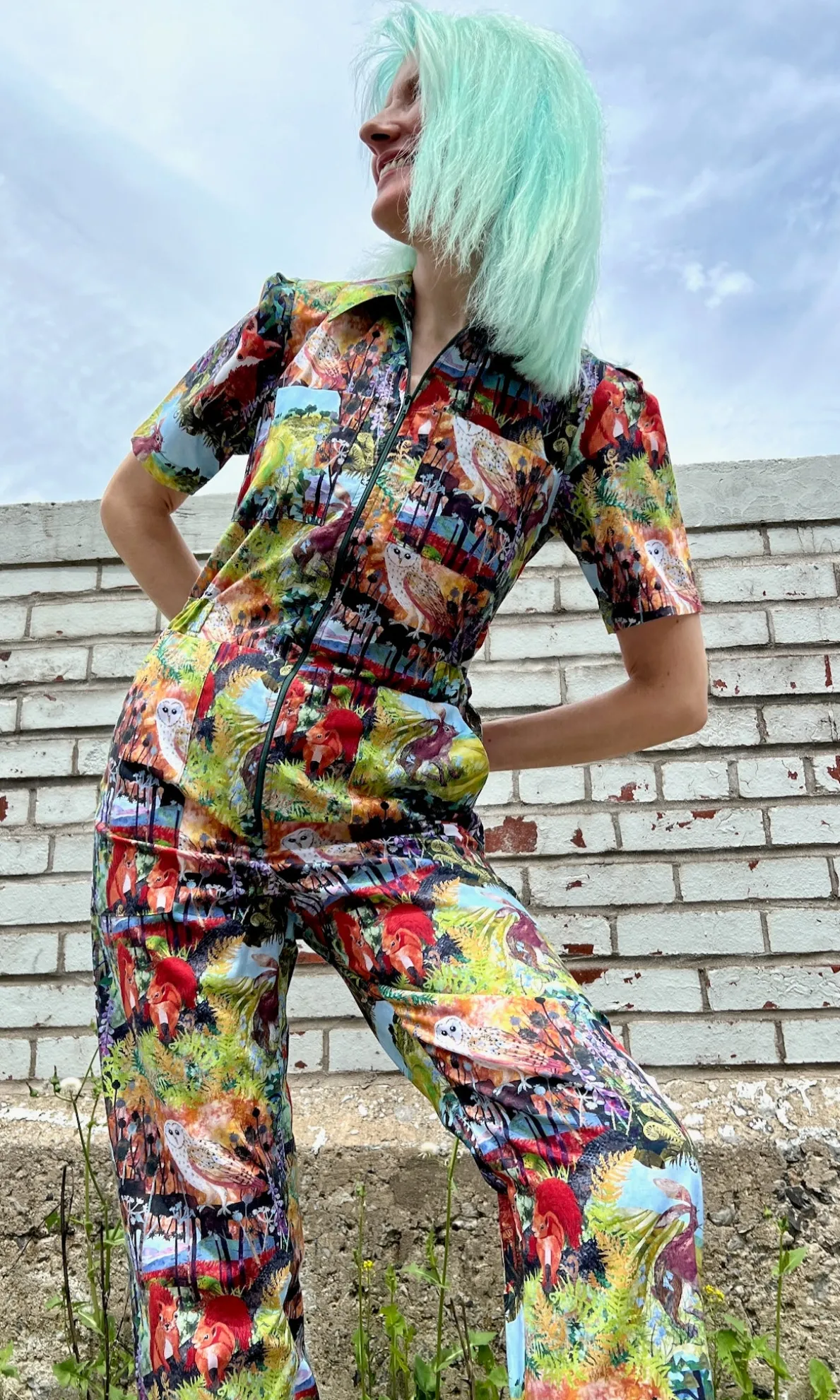 Twillick Jumpsuit - Hedgerow