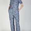 Twillick Jumpsuit - Nautical Chambray