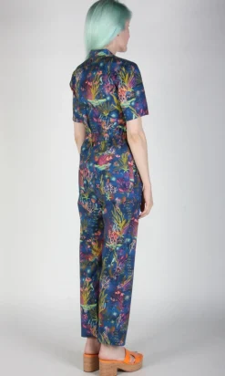 Twillick Jumpsuit - Undersea Gardens