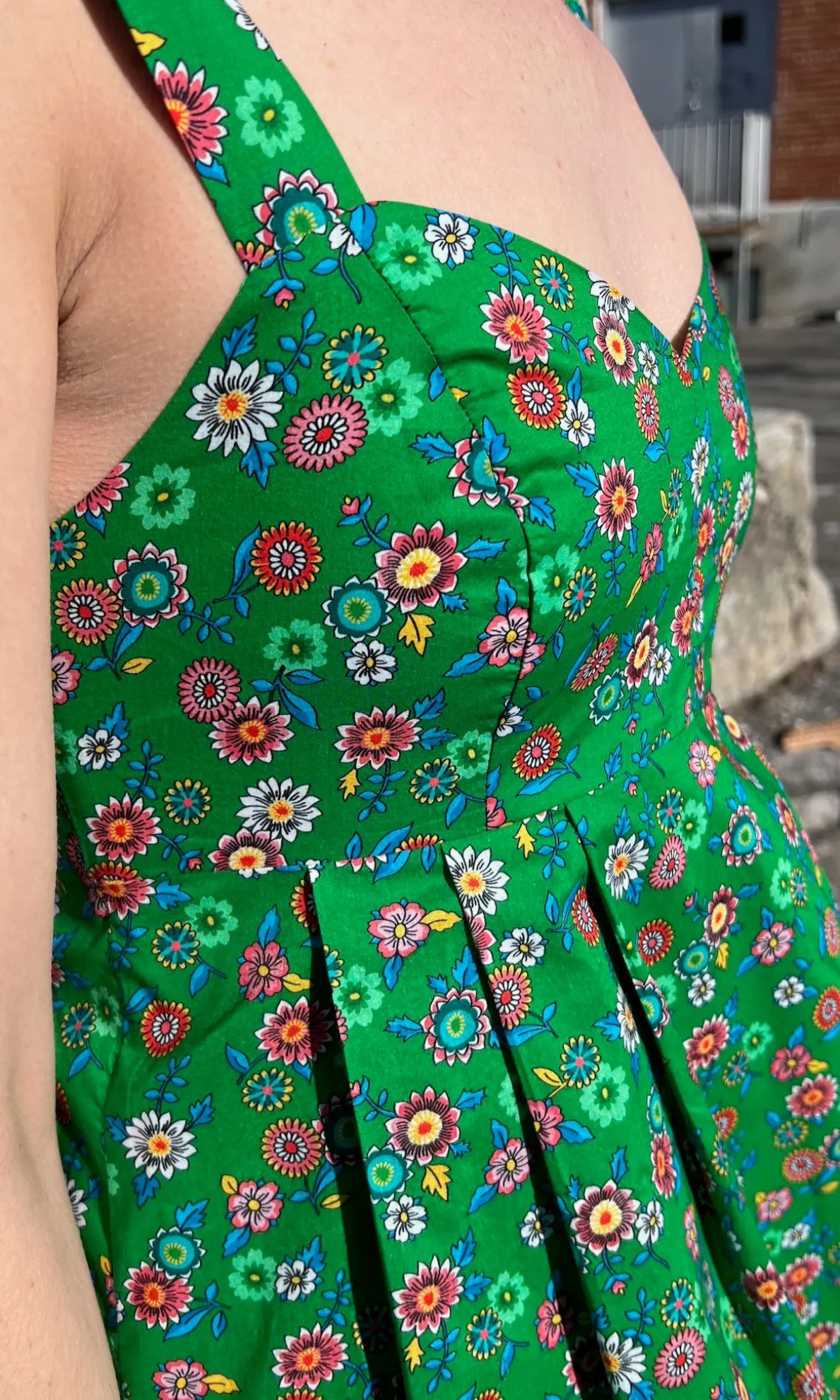 Twite Dress - Straw Flower