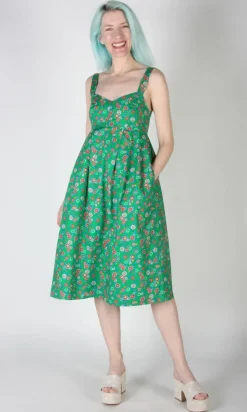 Twite Dress - Straw Flower