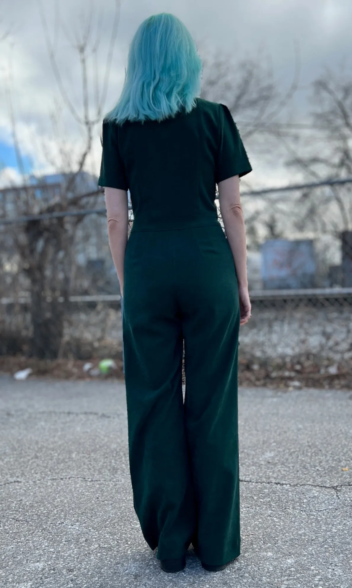 Tyrannulet Jumpsuit - Conifer