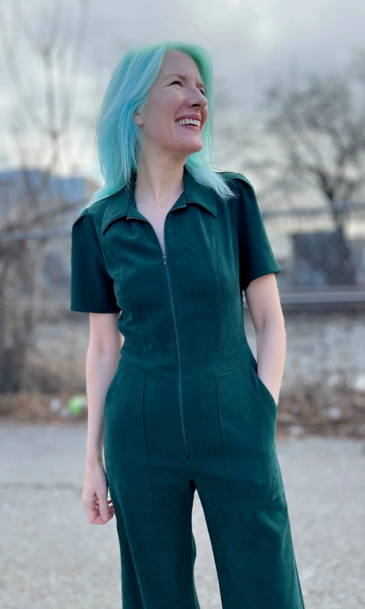 Tyrannulet Jumpsuit - Conifer