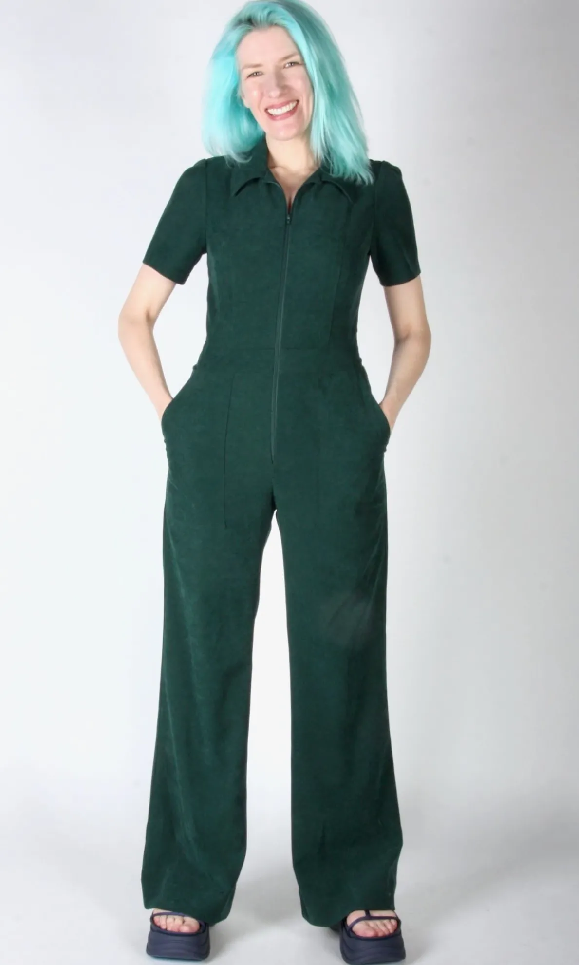Tyrannulet Jumpsuit - Conifer