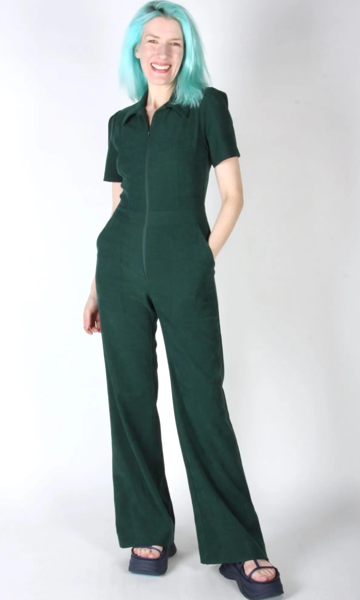 Tyrannulet Jumpsuit - Conifer