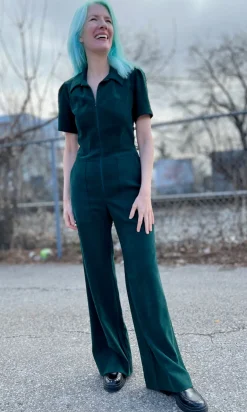Tyrannulet Jumpsuit - Conifer