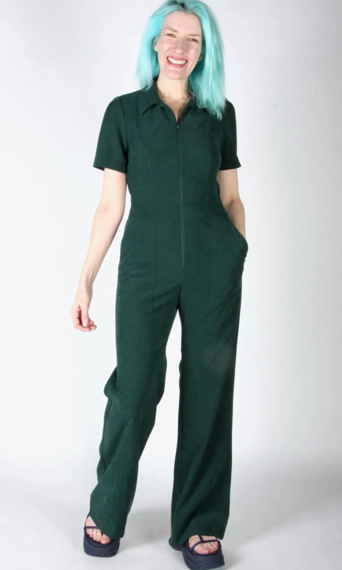 Tyrannulet Jumpsuit - Conifer